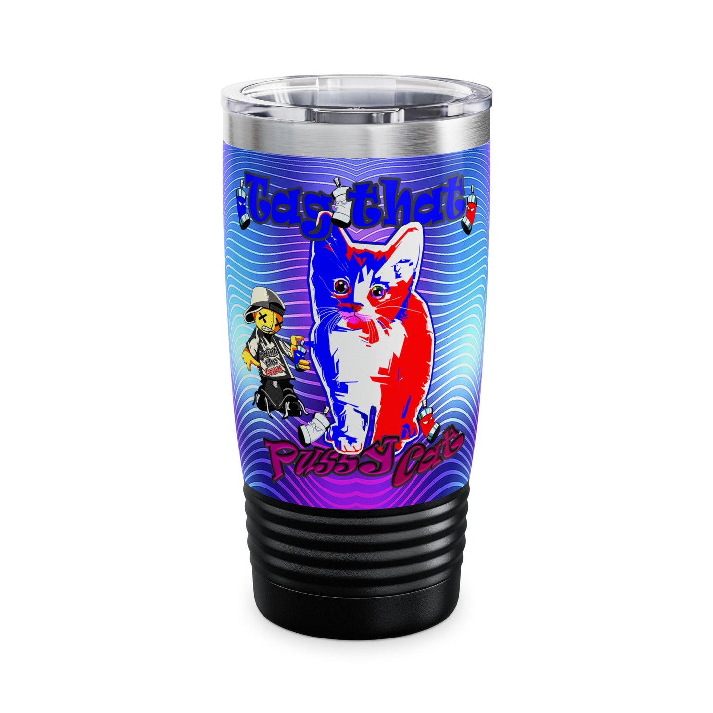 tag that - Ringneck Tumbler, 20oz (purple wave)
