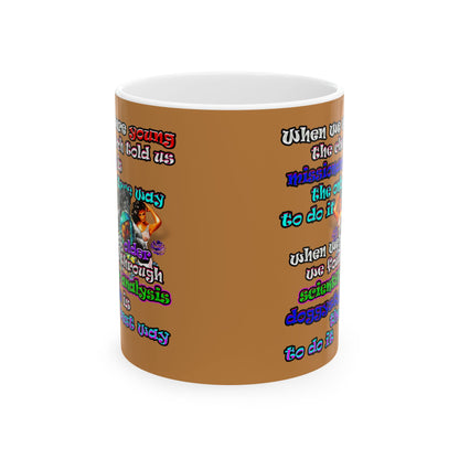 doggystyle - White Mug (light brown)