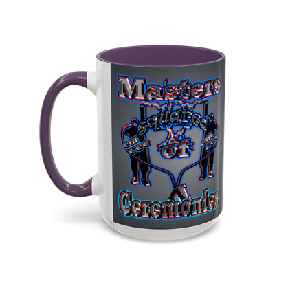 em cee squared - Accent Mug (grey-light grey)