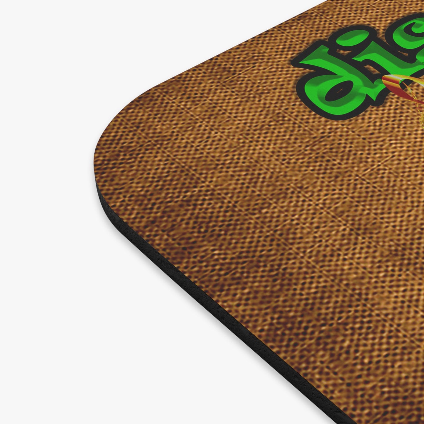 disc jockey - Mouse Pad (Rectangle) (brown papyrus)