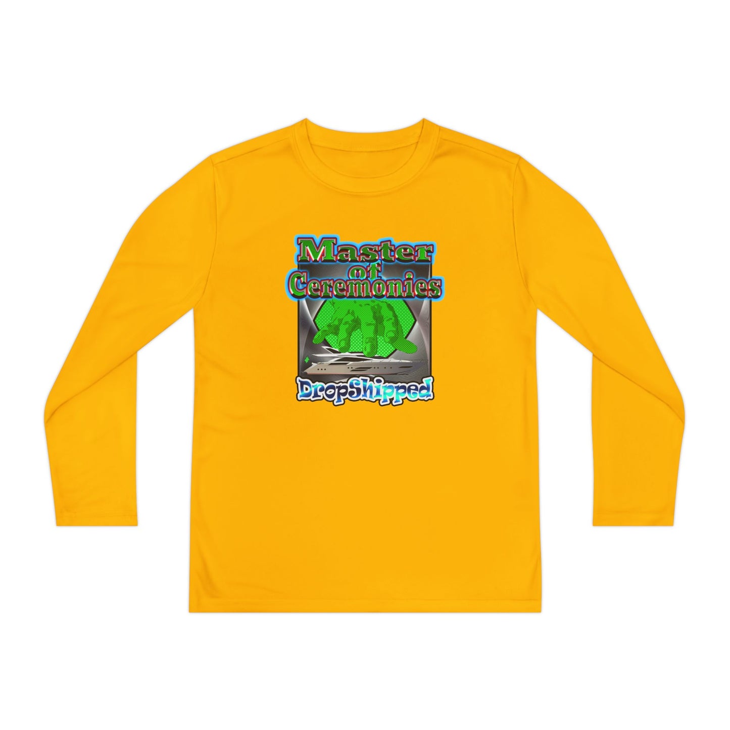 logo - Youth Long Sleeve Competitor Tee