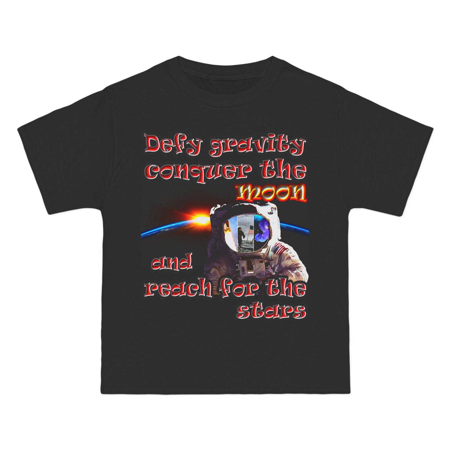 defy conquer reach - Beefy-T®  Short-Sleeve T-Shirt