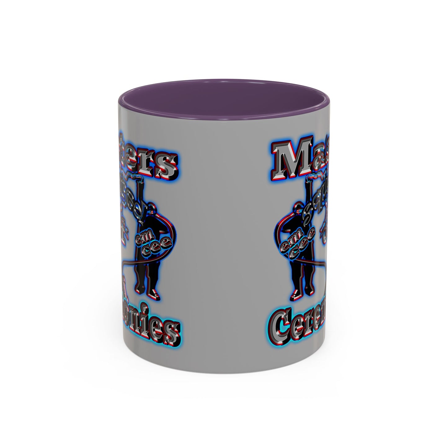 em cee squared - Accent Mug (light grey)