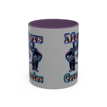 em cee squared - Accent Mug (light grey)