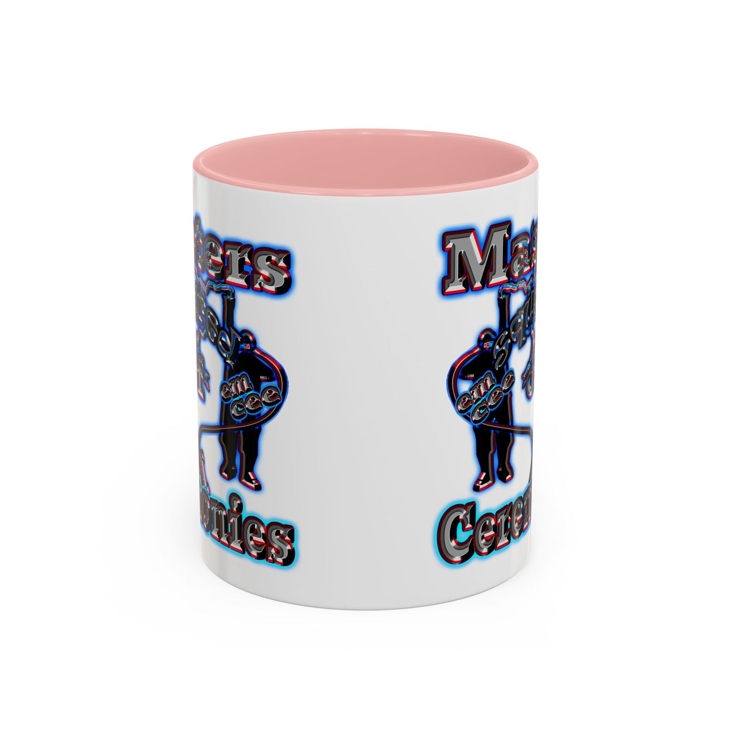 em cee squared - Accent Mug (white)