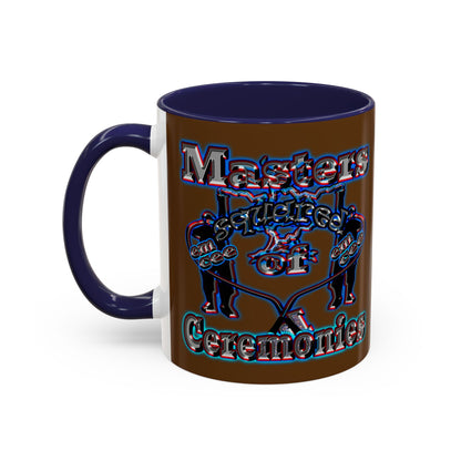 em cee squared - Accent Mug (brown)