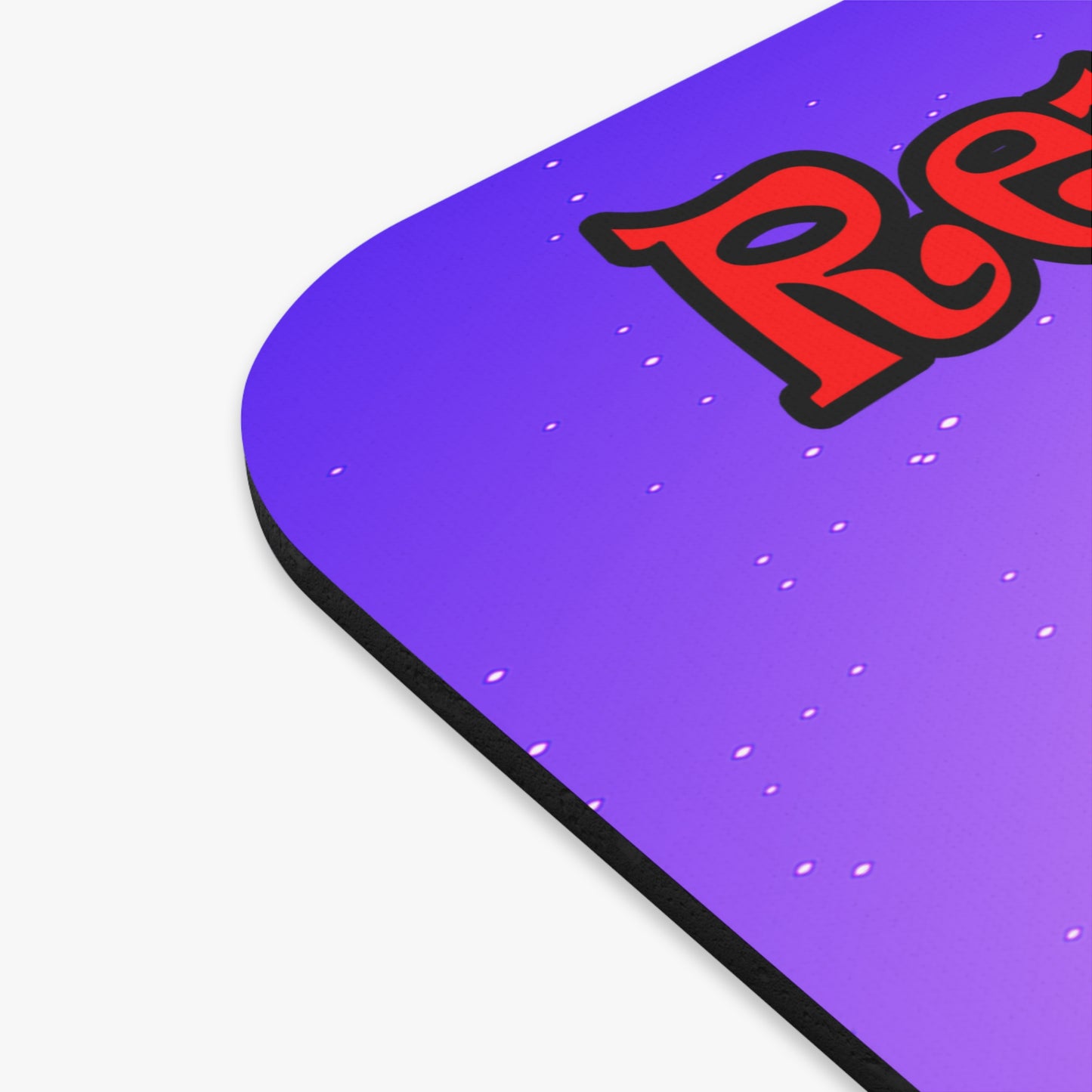 donkeys and elephants - Mouse Pad (Rectangle) (purple-pink wave)