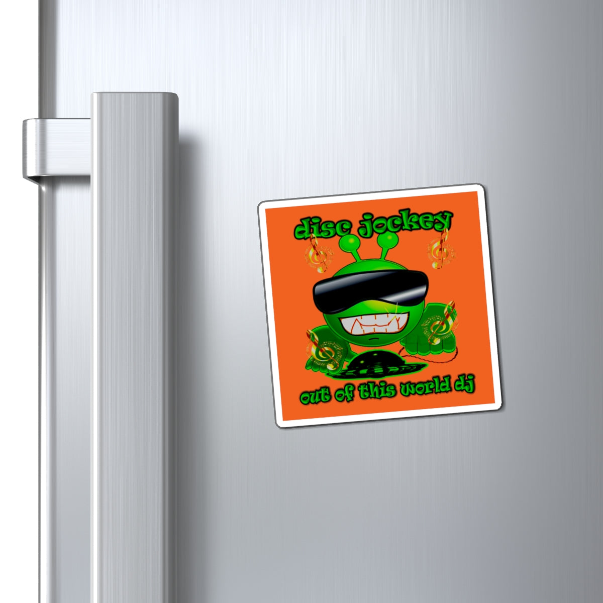 disc jockey - Magnets - (orange)
