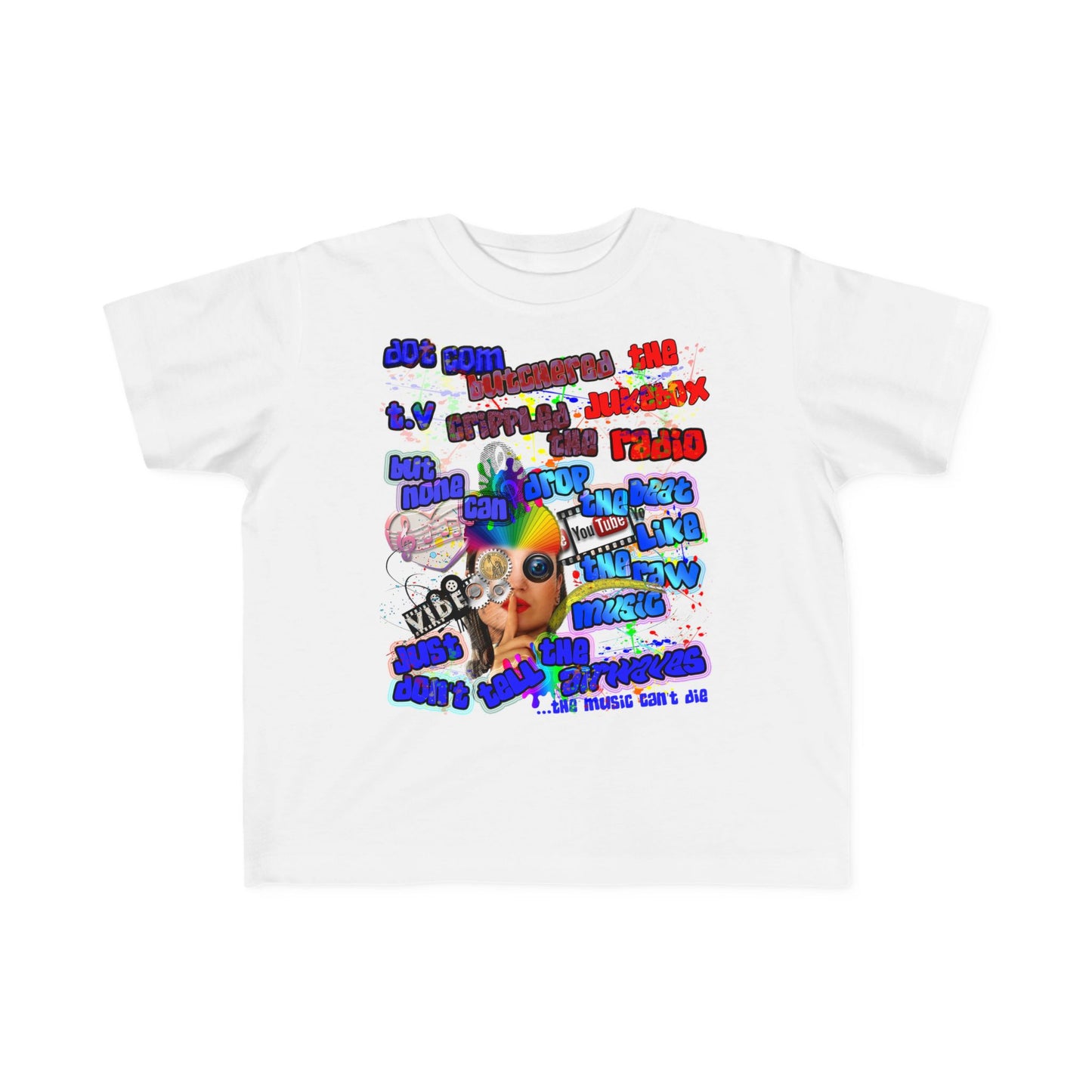 drop the beat - Toddler's Fine Jersey Tee