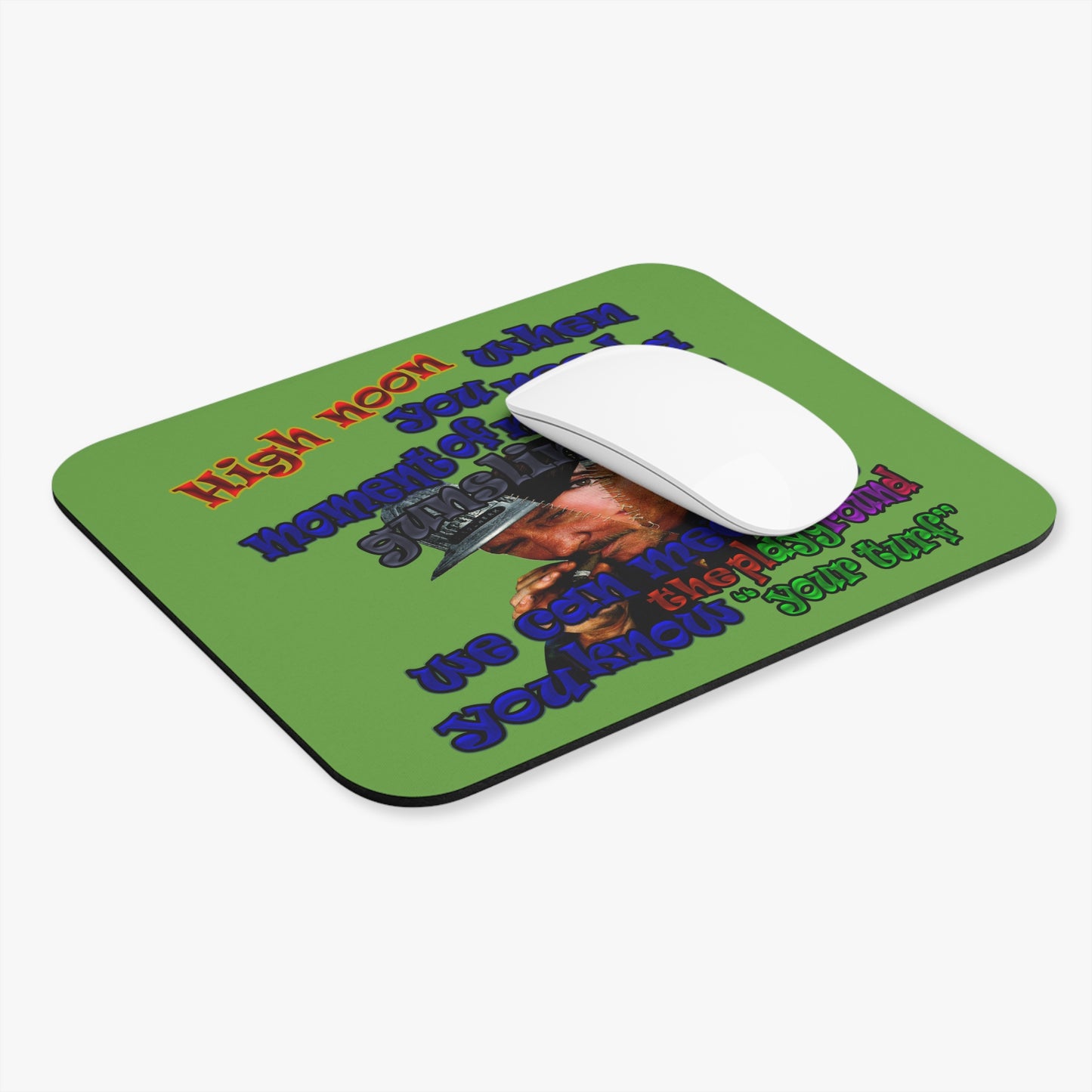 high noon - Mouse Pad (Rectangle) (green)