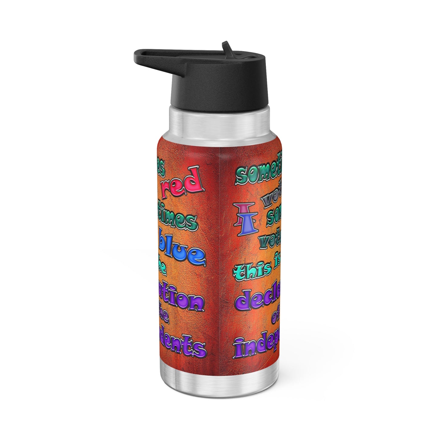 declaration of the independents - Gator Tumbler, 32oz  (burnt orange)