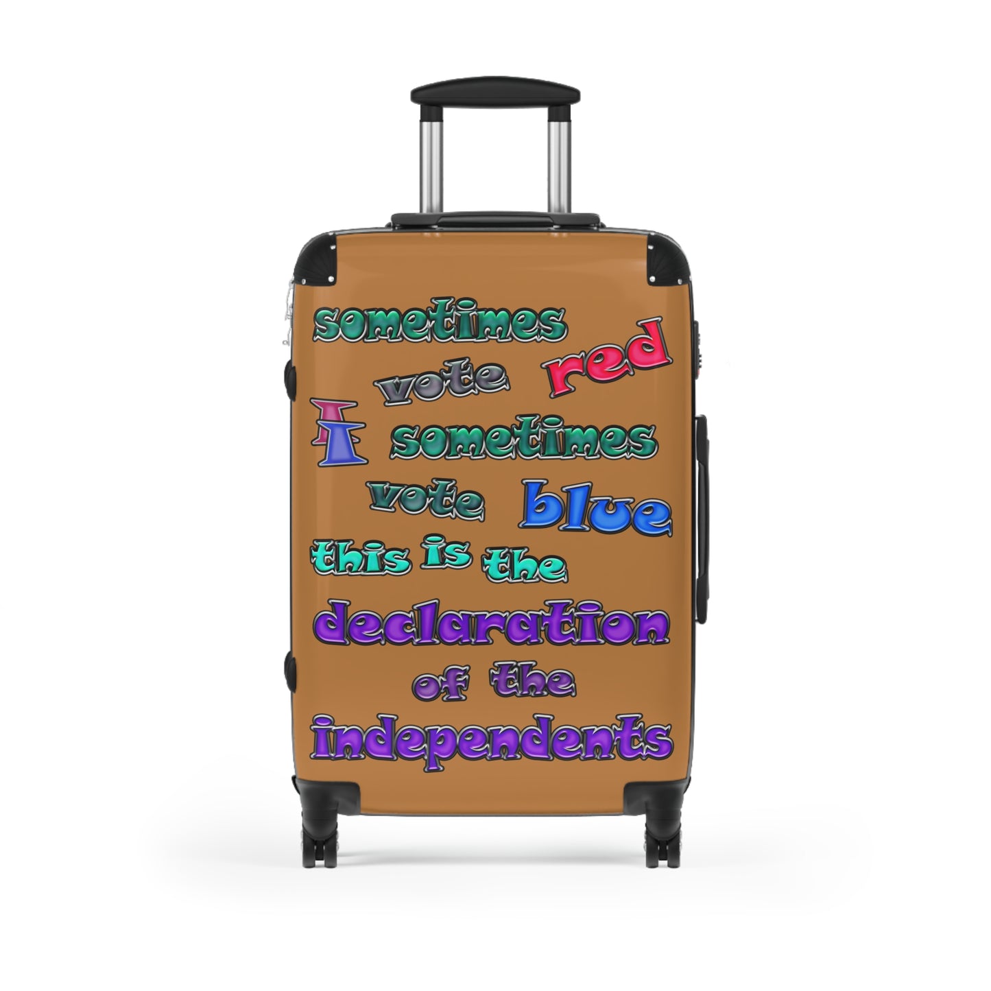 declaration of the independents - Suitcase (light brown)