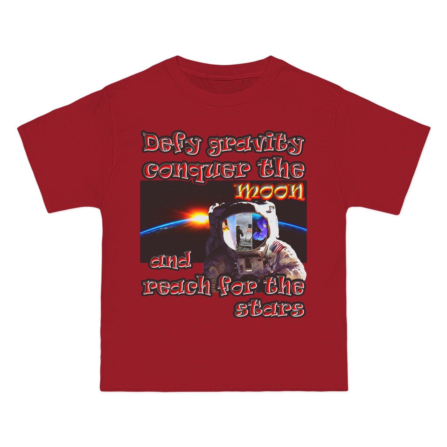 defy conquer reach - Beefy-T®  Short-Sleeve T-Shirt