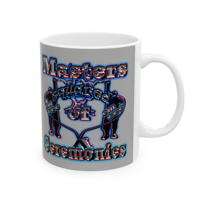 em cee squared - White Mug (light grey)