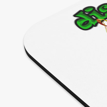 disc jockey - Mouse Pad (Rectangle) (white)