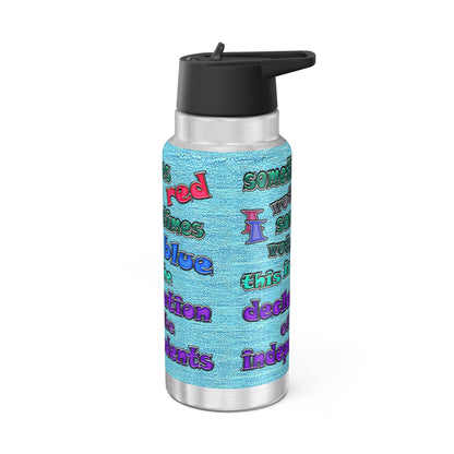 declaration of the independents - Gator Tumbler, 32oz  (faded blue)