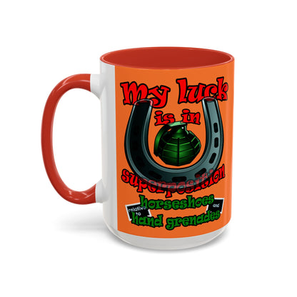 my luck - Accent Mug (crusta)