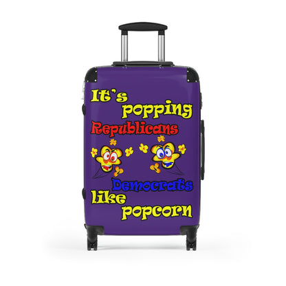 popping like popcorn - Suitcase (purple)