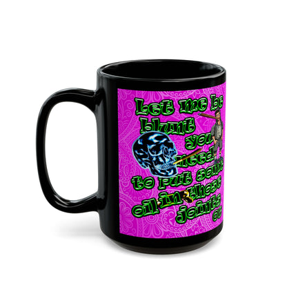 og - Black Mug (pink swirl)