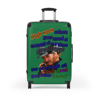 high noon - Suitcase (dark green)