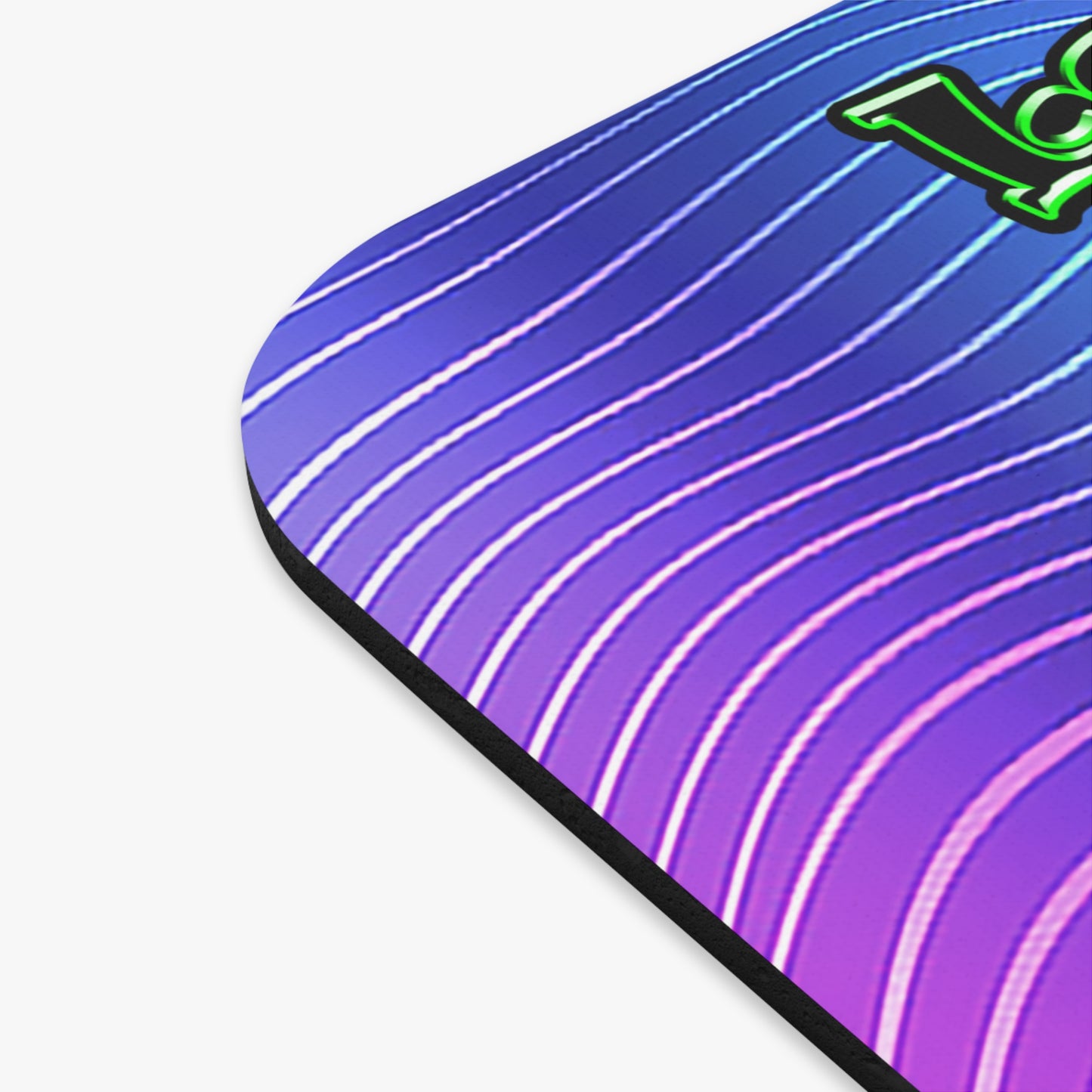 og - Mouse Pad (Rectangle) (purple wave)