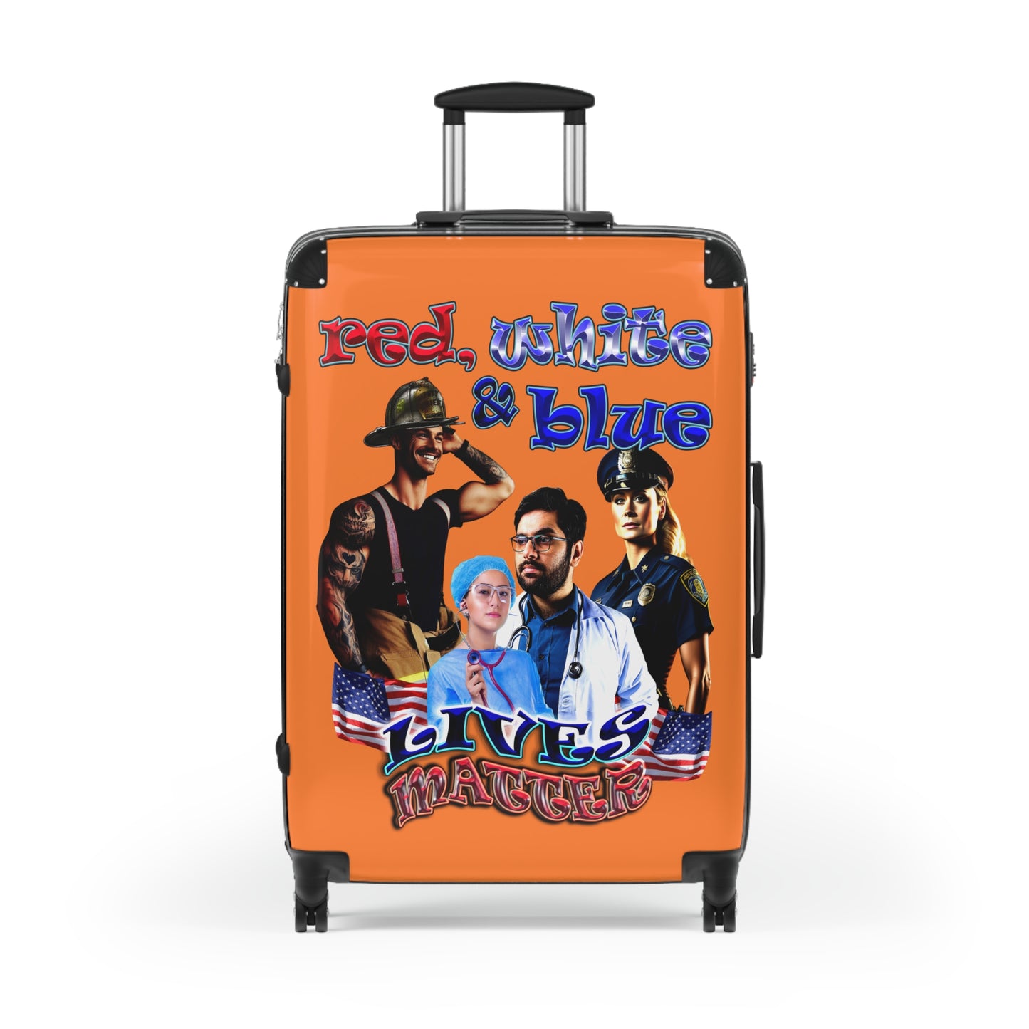 rw&b lives matter - Suitcase (crusta)