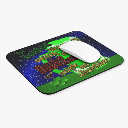 celtics logo - Mouse Pad (Rectangle) ('snoops' background)