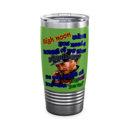 high noon - Ringneck Tumbler, 20oz (green)