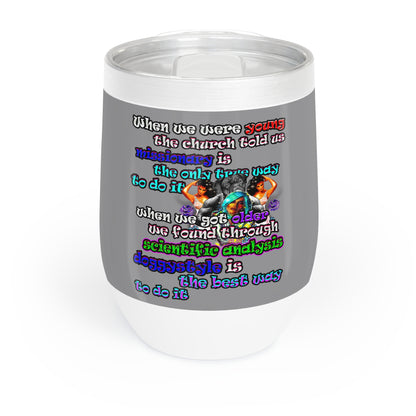 doggystyle - Chill Wine Tumbler (grey)