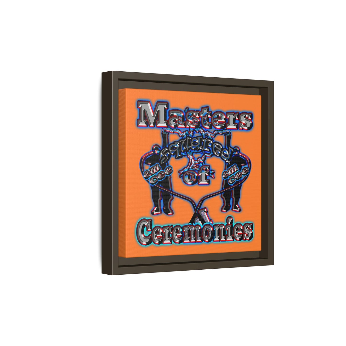 em cee squared - framed canvas art (crusta)