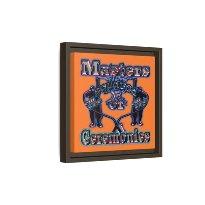 em cee squared - framed canvas art (crusta)