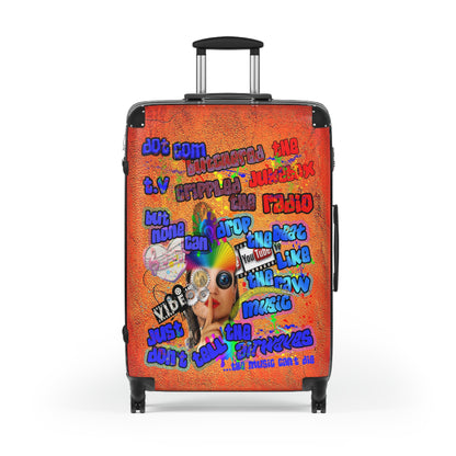 drop the beat - Suitcase (burnt orange)