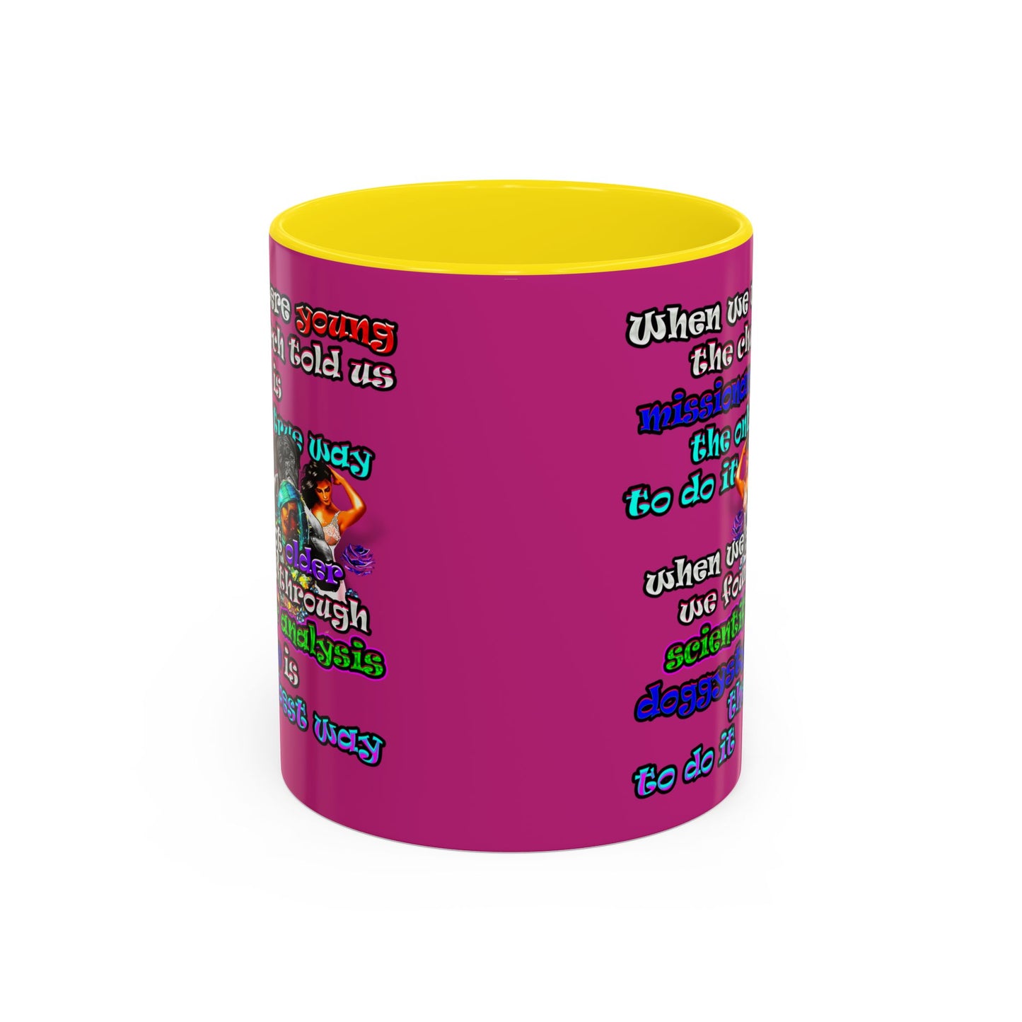 doggystyle - Accent Mug (pink)