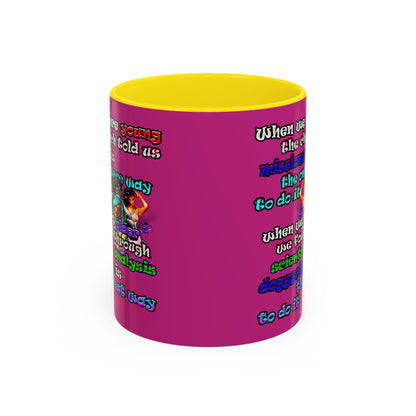 doggystyle - Accent Mug (pink)