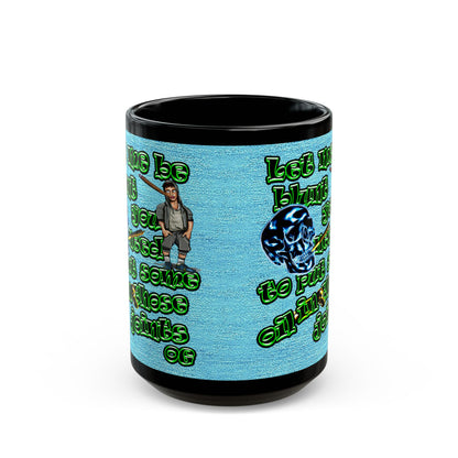 og - Black Mug (faded blue)