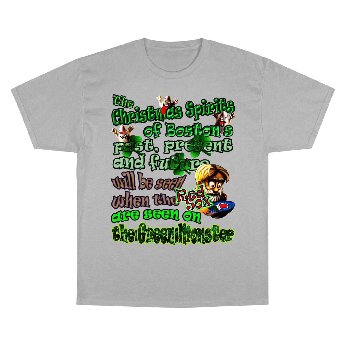 christmas spirits of boston - Champion T-Shirt