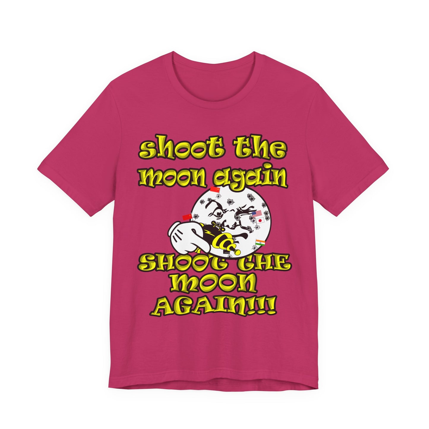 shoot the moon again - Unisex Jersey Short Sleeve Tee