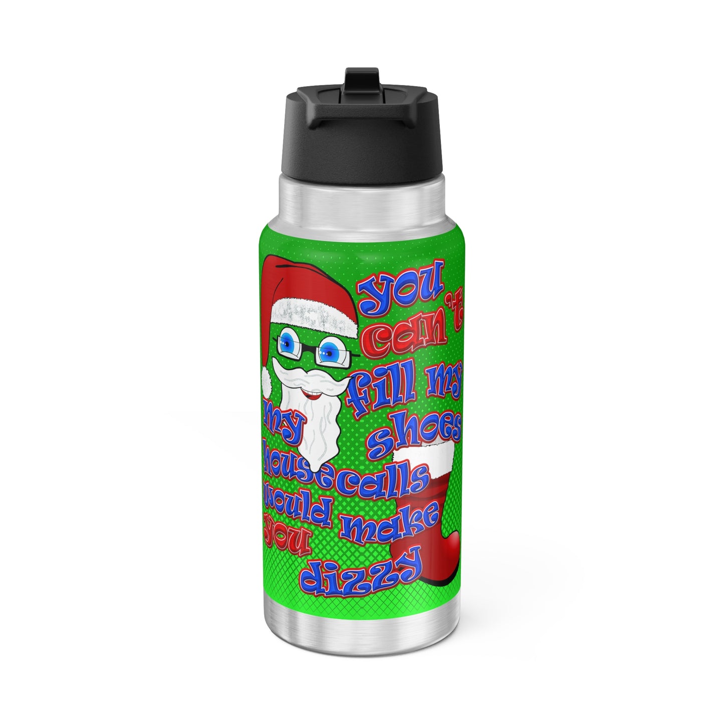 santa's shoes - Gator Tumbler, 32oz  (logo green)