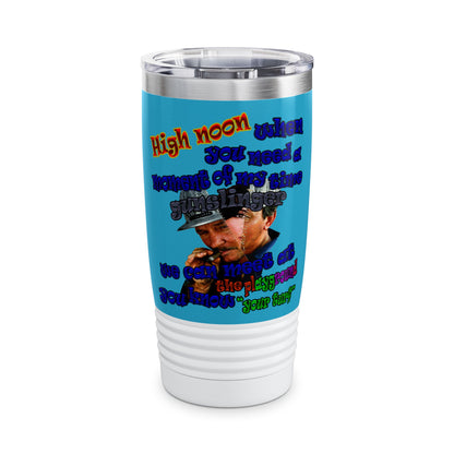 high noon - Ringneck Tumbler, 20oz (turquoise)