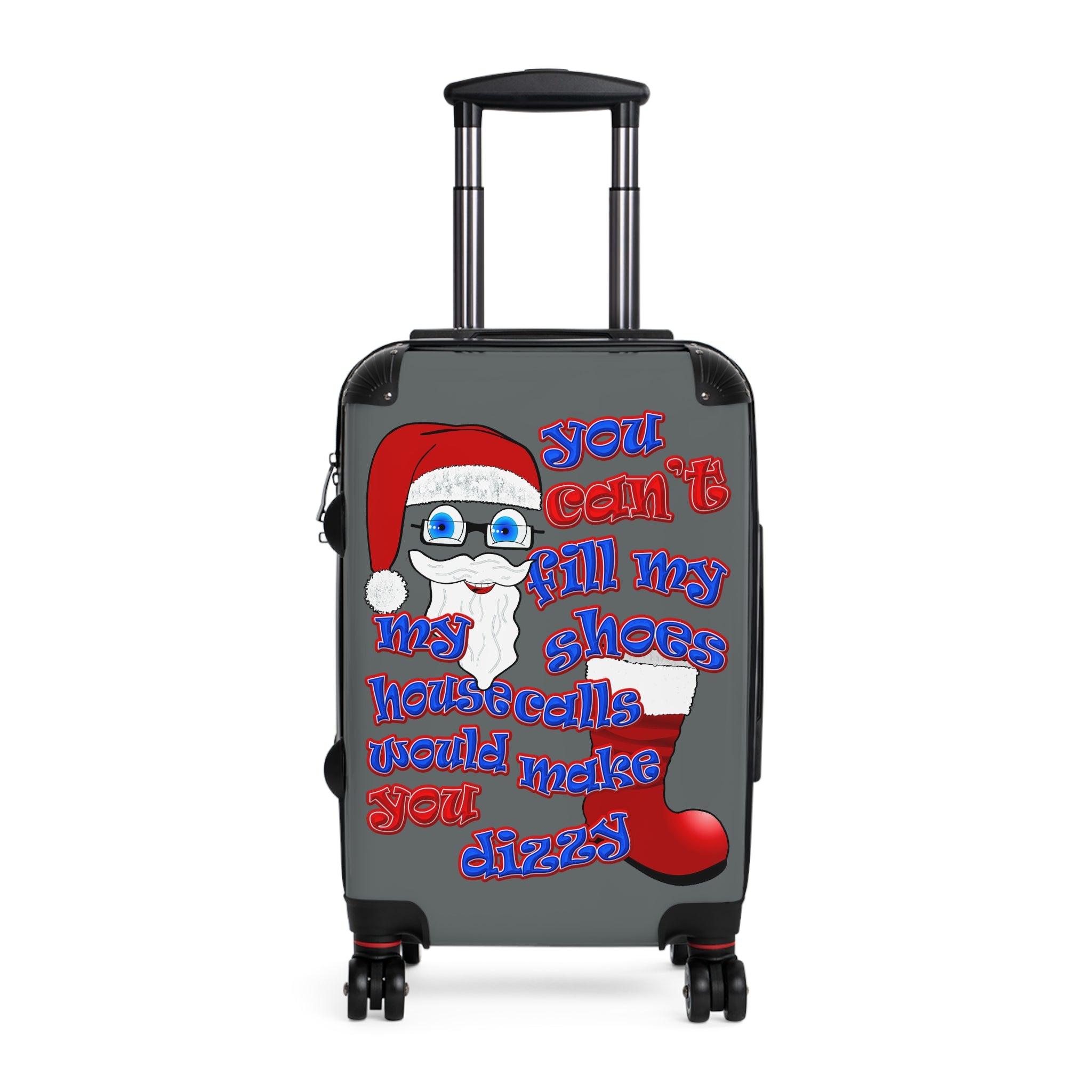 santa's shoes - Suitcase (dark grey)