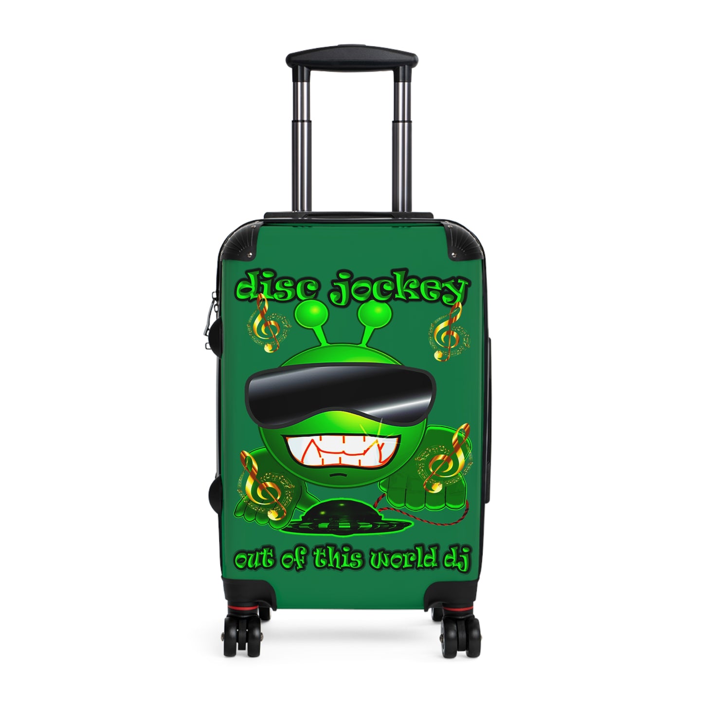 disc jockey - Suitcase (dark green)