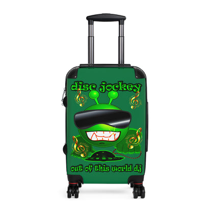 disc jockey - Suitcase (dark green)