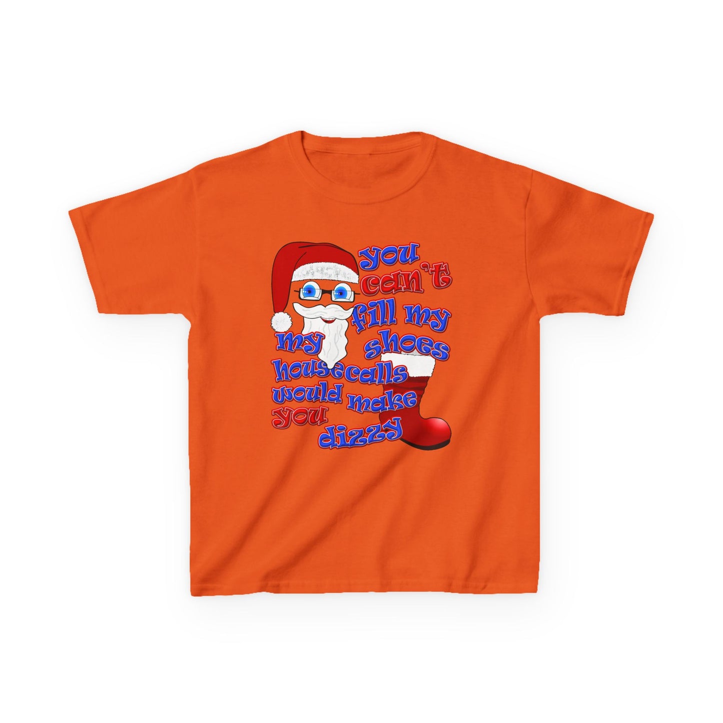 santa's shoes - Kids Heavy Cotton™ Tee