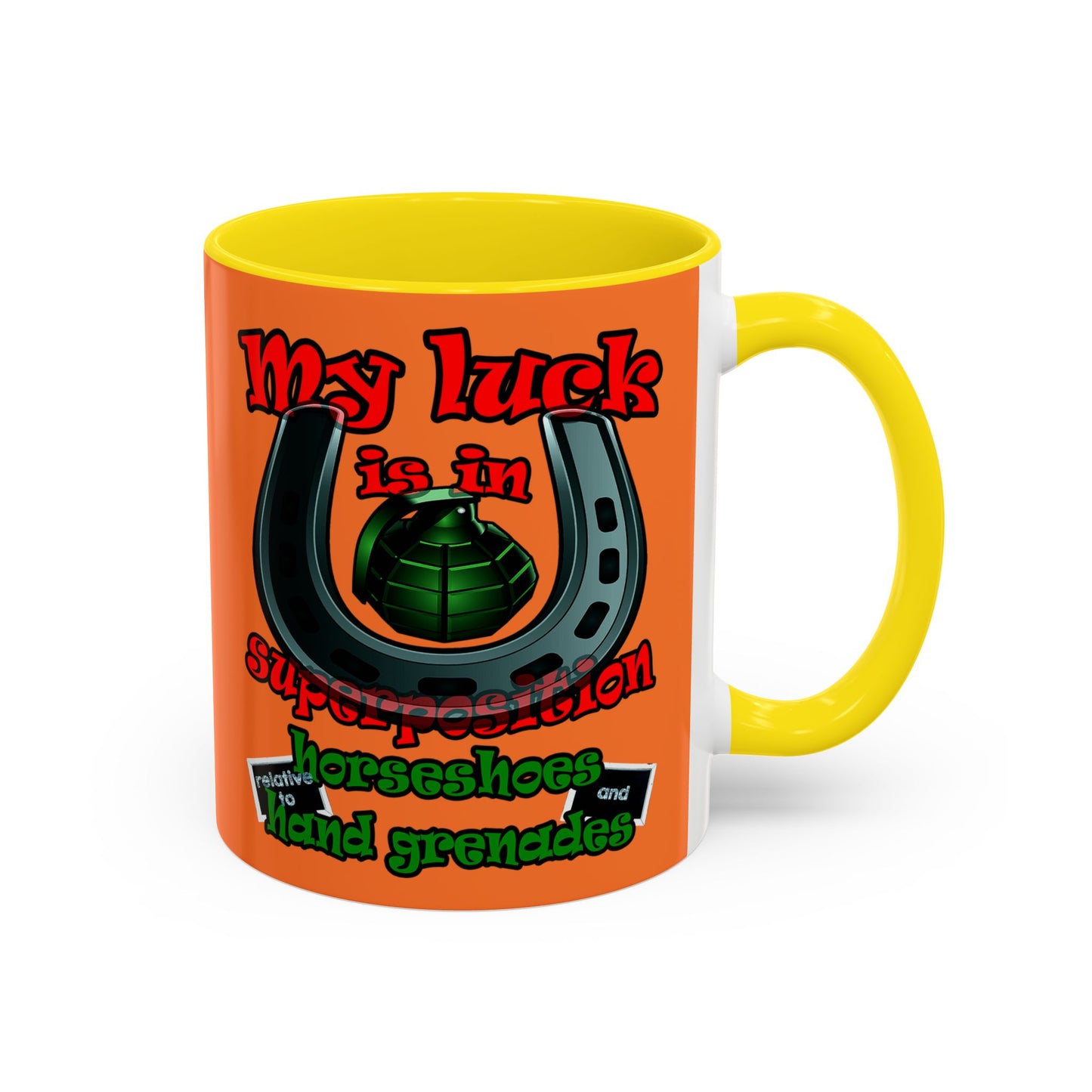 my luck - Accent Mug (crusta)