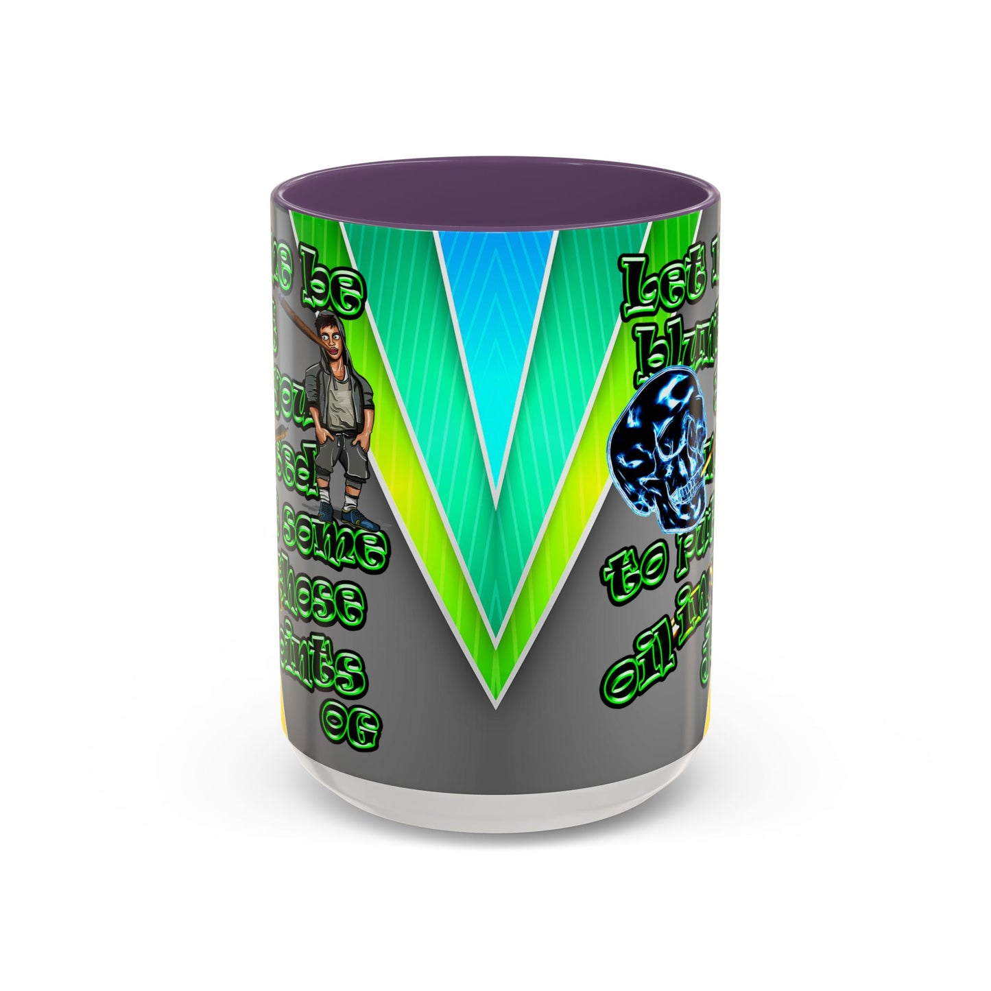 og - Accent Mug (rainbow split)