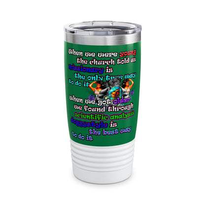 doggystyle - Ringneck Tumbler, 20oz (dark green)