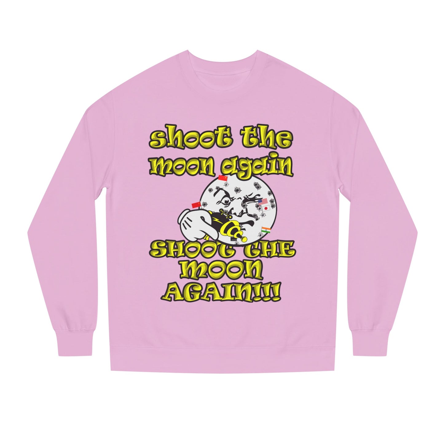 shoot the moon again - Unisex Crew Neck Sweatshirt