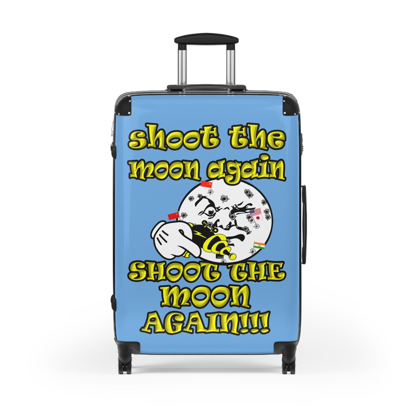 shoot the moon again - Suitcase (light blue)