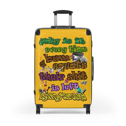 the bum's shit - Suitcase (yellow)
