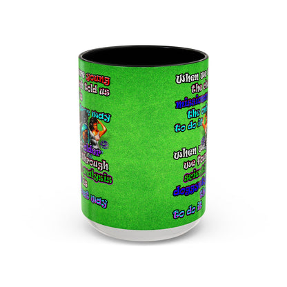 doggystyle - Accent Mug (green turf)